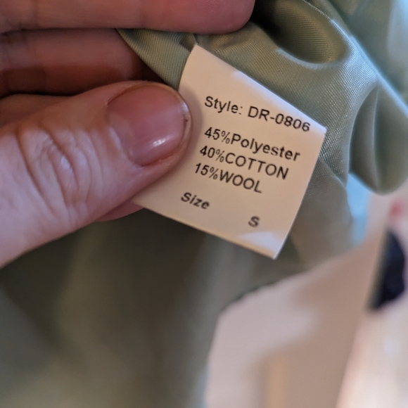 Pink Martini floral wool blend dress size small - Picture 4 of 4